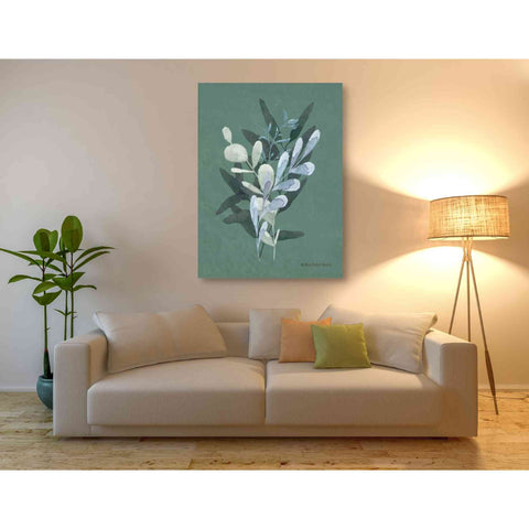 Image of 'Watercolor Greenery Series Dark II' by Bluebird Barn, Canvas Wall Art,40 x 54