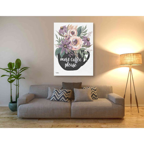 Image of 'More Coffee Please' by Michele Norman, Canvas Wall Art,40 x 54