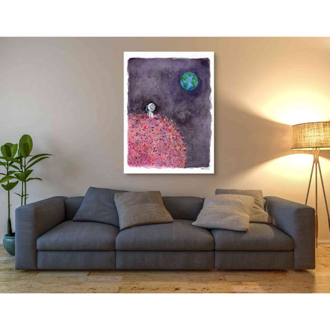 Image of 'Sitting on a Flower Moon' by Rachel Nieman, Canvas Wall Art,40 x 54