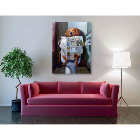 Image of 'Dog Gone Funny' by Lucia Heffernan, Canvas Wall Art,40 x 54