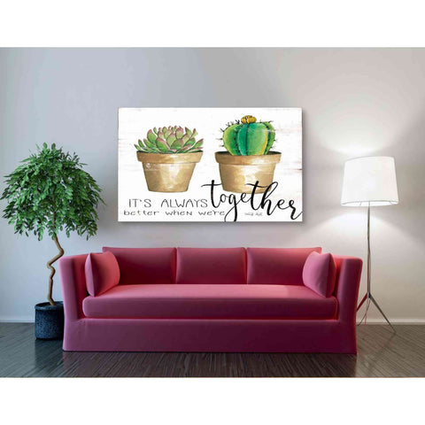 Image of 'It's Always Better Together' by Cindy Jacobs, Giclee Canvas Wall Art