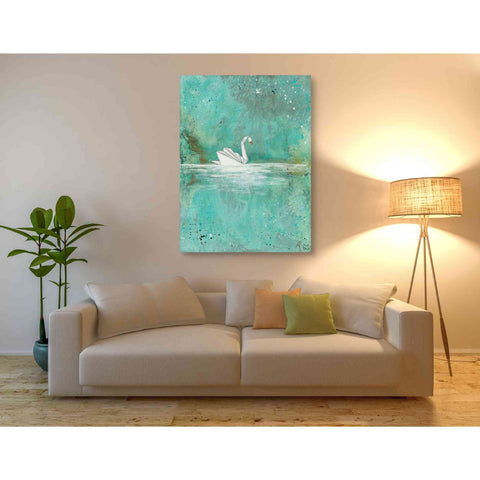 Image of 'Serenity Lake' by Britt Hallowell, Canvas Wall Art,40 x 54
