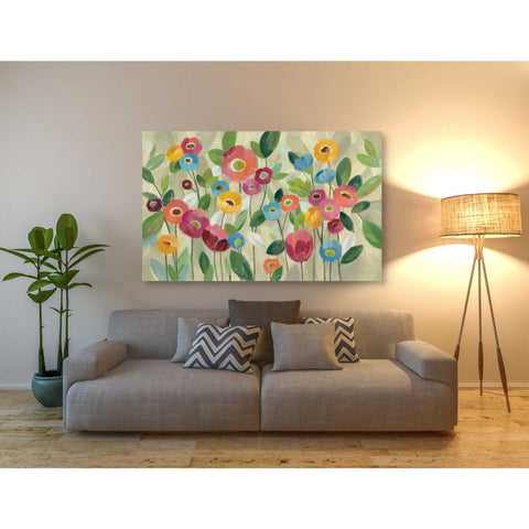Image of 'Fairy Tale Flowers V' by Silvia Vassileva, Canvas Wall Art,60 x 40