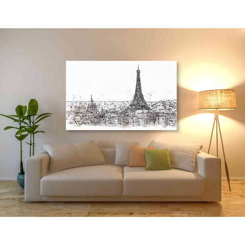 Image of 'Skyline Sketches II' by Anne Tavoletti, Canvas Wall Art,60 x 40