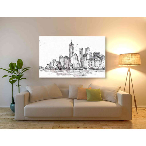 Image of 'Skyline Sketches I' by Anne Tavoletti, Canvas Wall Art,60 x 40