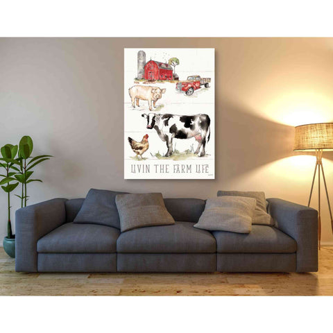 Image of 'Country Life III' by Anne Tavoletti, Canvas Wall Art,40 x 60