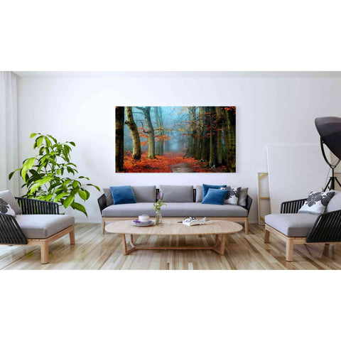 Image of 'Bussum in Fall' by Lars van de Goor, Giclee Canvas Wall Art