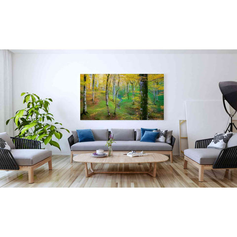 Image of 'Dream of Birches' by Lars van de Goor, Giclee Canvas Wall Art