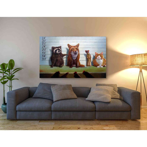 Image of 'Usual Suspects' by Lucia Heffernan, Canvas Wall Art,60 x 40