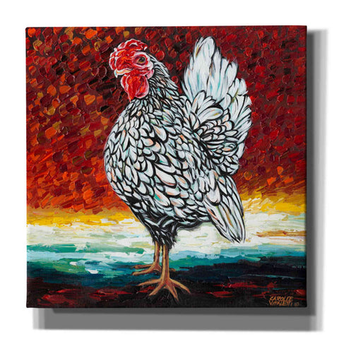 Image of 'Fancy Chicken II' by Carolee Vitaletti, Giclee Canvas Wall Art