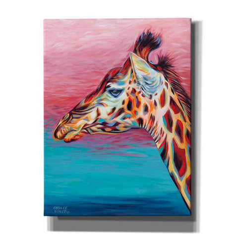 Image of 'Sky High Giraffe II' by Carolee Vitaletti, Giclee Canvas Wall Art