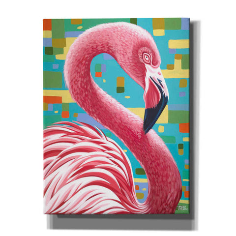 Image of 'Fabulous Flamingos I' by Carolee Vitaletti, Giclee Canvas Wall Art
