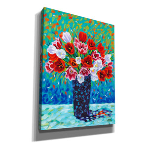 'Bouquet Celebration I' by Carolee Vitaletti, Giclee Canvas Wall Art