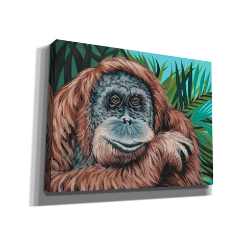 Image of 'Jungle Monkey I' by Carolee Vitaletti Canvas Wall Art,Size C Landscape