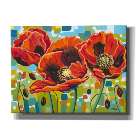 Image of 'Vivid Poppies III' by Carolee Vitaletti Giclee Canvas Wall Art