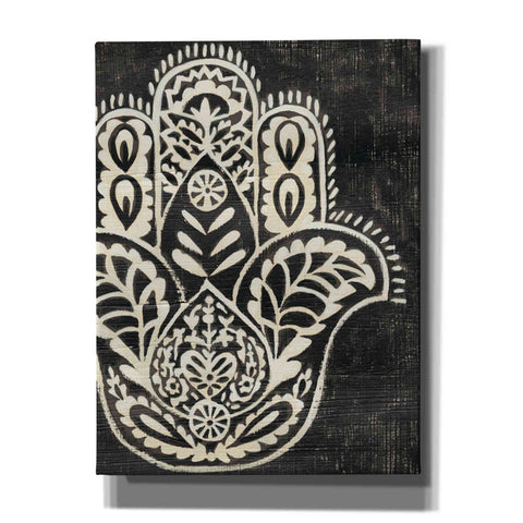 Image of 'Night Hamsa I' by Chariklia Zarris Giclee Canvas Wall Art