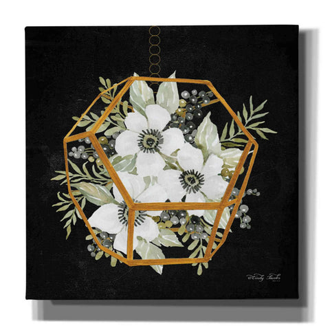 Image of 'Gold Geometric Hexagon' by Cindy Jacobs, Giclee Canvas Wall Art