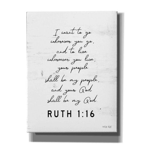 Image of 'Ruth 1' by Cindy Jacobs, Canvas Wall Art,Size B Portrait