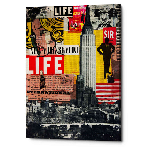 Image of 'IT'S HANGING IN THE AIR' by DB Waterman, Giclee Canvas Wall Art