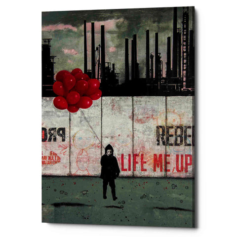 Image of 'LIFE ME UP III' by DB Waterman, Giclee Canvas Wall Art