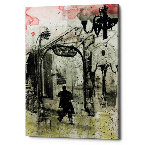 Image of 'RUSH HOUR' by DB Waterman, Giclee Canvas Wall Art