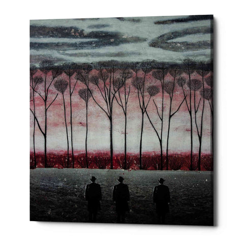 Image of 'SILENT SUITS' by DB Waterman, Giclee Canvas Wall Art