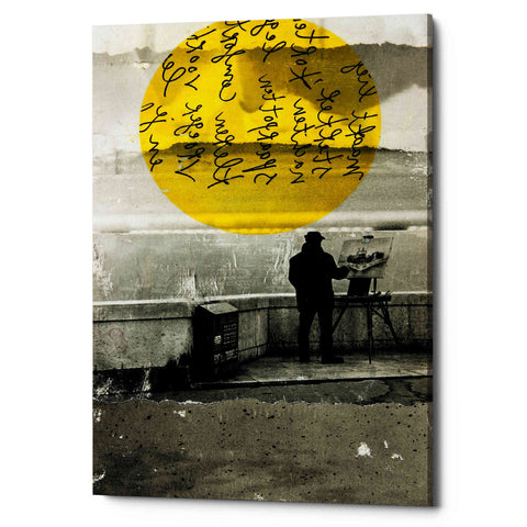 Image of 'STREET WITH A VIEW' by DB Waterman, Giclee Canvas Wall Art