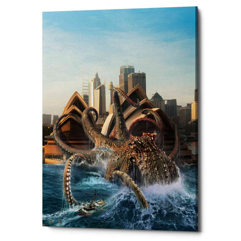 Image of 'Catch of His Life' Canvas Wall Art