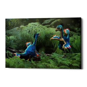 'Caudipteryx' Canvas Wall Art