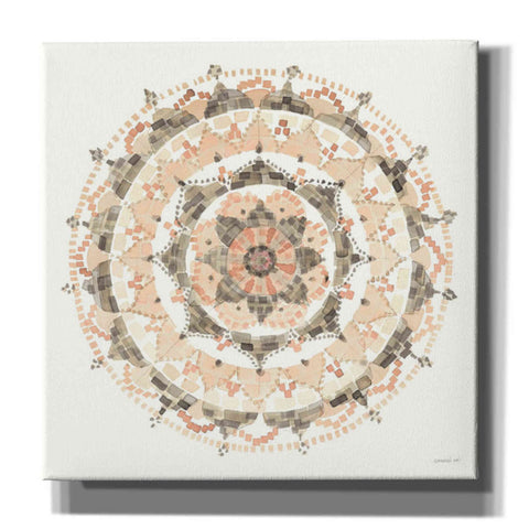 Image of 'Blush Mandala' by Danhui Nai, Canvas Wall Art,Size 1 Sqaure