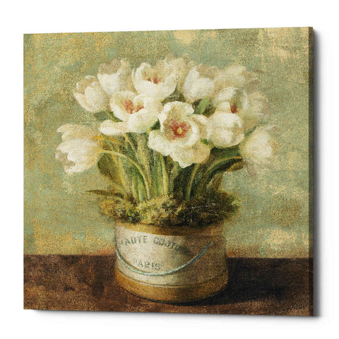 Image of 'Hatbox Tulips' by Danhui Nai, Canvas Wall Art