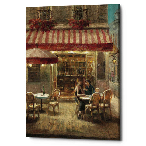 Image of 'Paris Cafe II Crop' by Danhui Nai, Canvas Wall Art