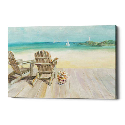 Image of "Seaside Morning 1" by Danhui Nai, Giclee Canvas Wall Art