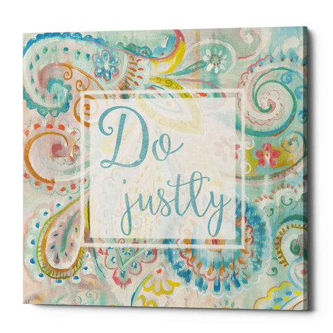 Image of 'Spring Dream Paisley II Pink Sentiment' by Danhui Nai, Canvas Wall Art