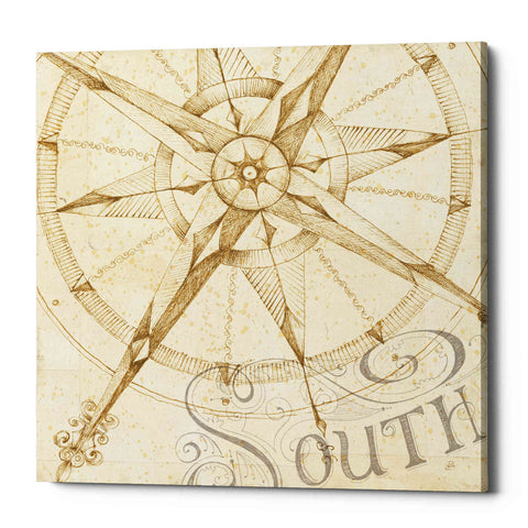 Image of 'Coast to Coast Sepia II' by Daphne Brissonet, Canvas Wall Art