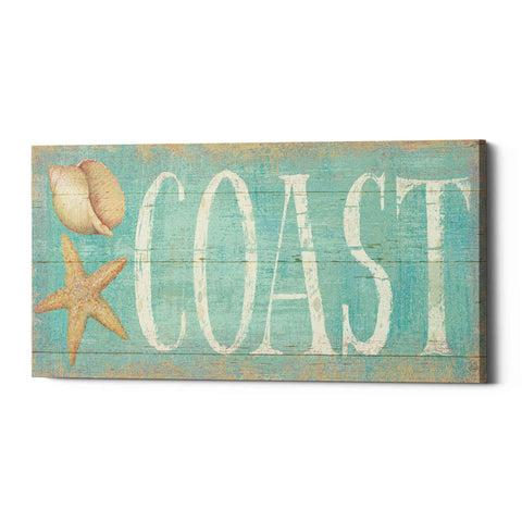 Image of 'Pastel Coast' by Daphne Brissonet, Canvas Wall Art