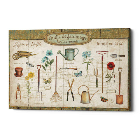 Image of 'Royal Garden I' by Daphne Brissonet, Canvas Wall Art