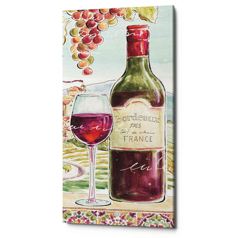 Image of 'Wine Country V' by Daphne Brissonet, Canvas Wall Art