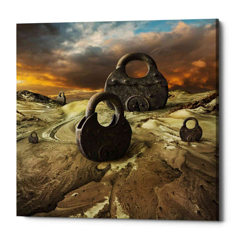 Image of 'Entries' by Dariusz Klimczak, Canvas Wall Art