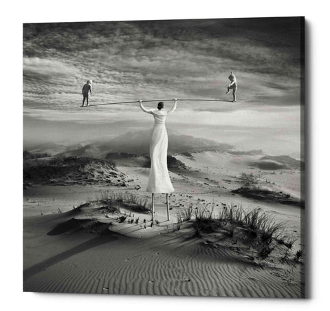 Image of 'Twins' by Dariusz Klimczak, Canvas Wall Art