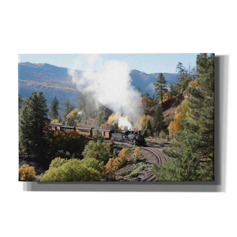 Image of 'Durango Silverton Train IV' by Lori Deiter, Canvas Wall Art,Size A Landscape