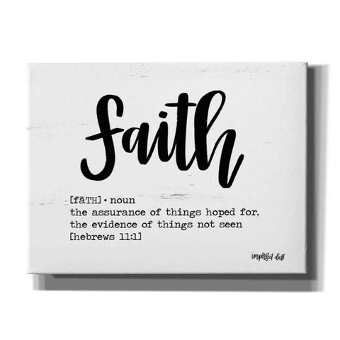 Image of 'Faith' by Imperfect Dust, Giclee Canvas Wall Art