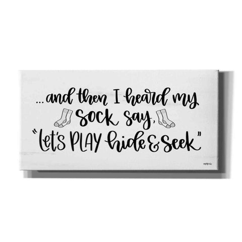 Image of 'Sock Seek I' by Imperfect Dust, Giclee Canvas Wall Art