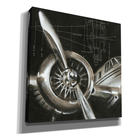 Image of 'Aerial Navigation I' by Ethan Harper, Canvas Wall Art,Size 1 Square