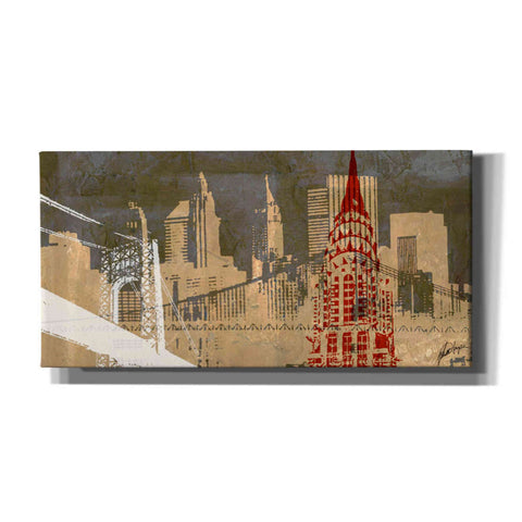 Image of 'Modern Metropolis I' by Ethan Harper Canvas Wall Art,Size 2 Landscape