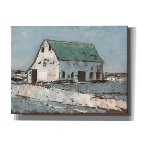 Image of 'Plein Air Barn II' by Ethan Harper Canvas Wall Art,Size B Landscape