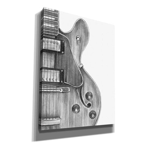 Image of 'Stringed Instrument Study IV' by Ethan Harper Canvas Wall Art,Size B Portrait