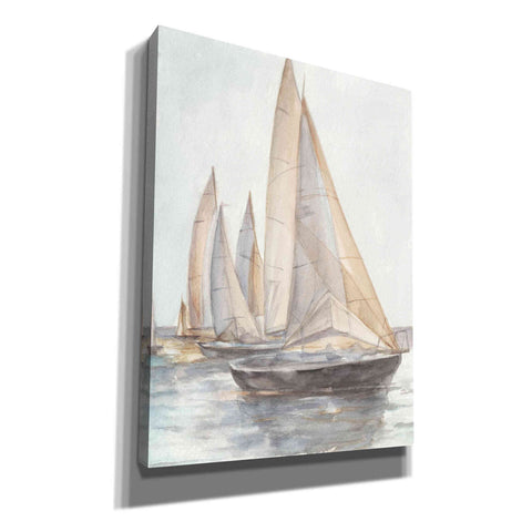 Image of 'Plein Air Sailboats II' by Ethan Harper Canvas Wall Art,Size B Portrait