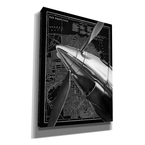 Image of 'Vintage Plane II' by Ethan Harper Canvas Wall Art,Size B Portrait