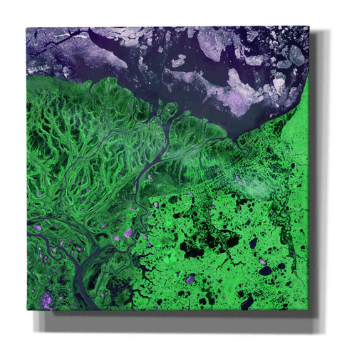 Image of 'Earth As Art: Yukon Delta' Canvas Wall Art